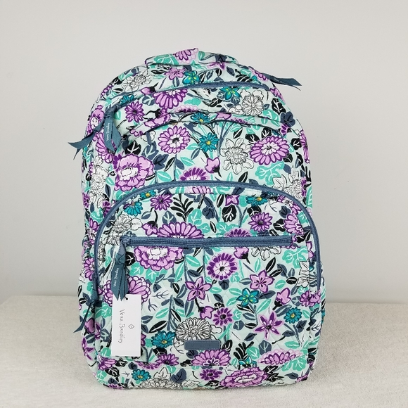 vera bradley essential large backpack dimensions